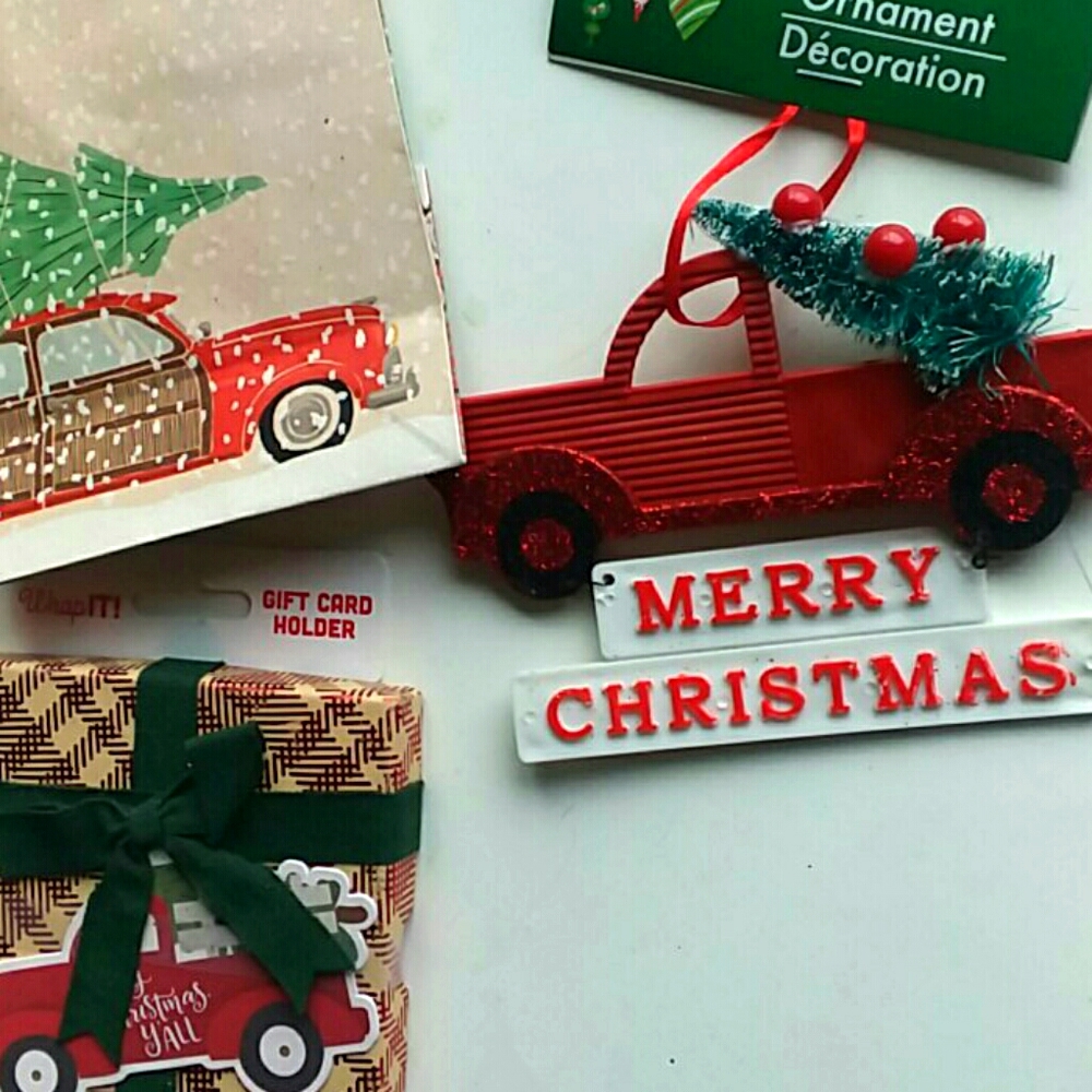 Red truck lot